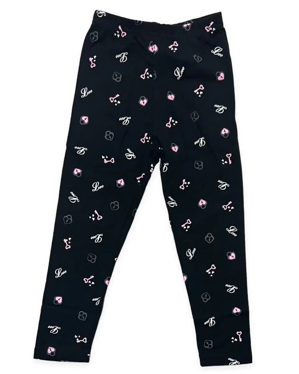 Pacco Da 3 Leggings 3/4 Pinocchietti Per Bambina - Estate Casual Con Vita Alta - Foto 13