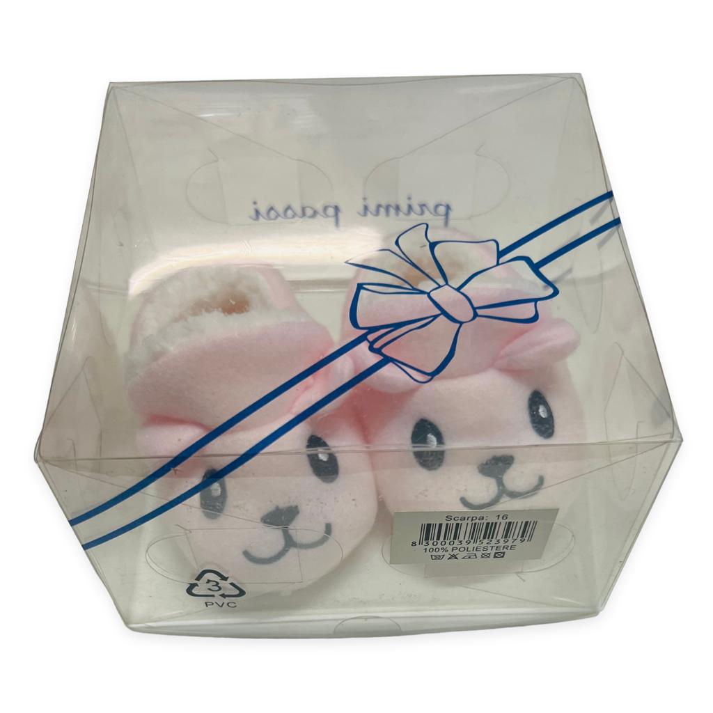 scarpina a calzino imbottita neonata 0/6 mesi