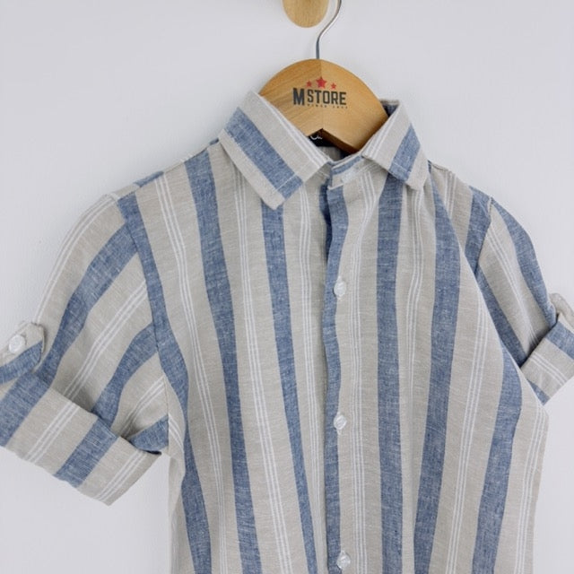 Camicia in Lino Pierre Cardin