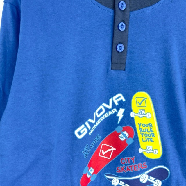 Pigiama Bimbo Givova in Cotone