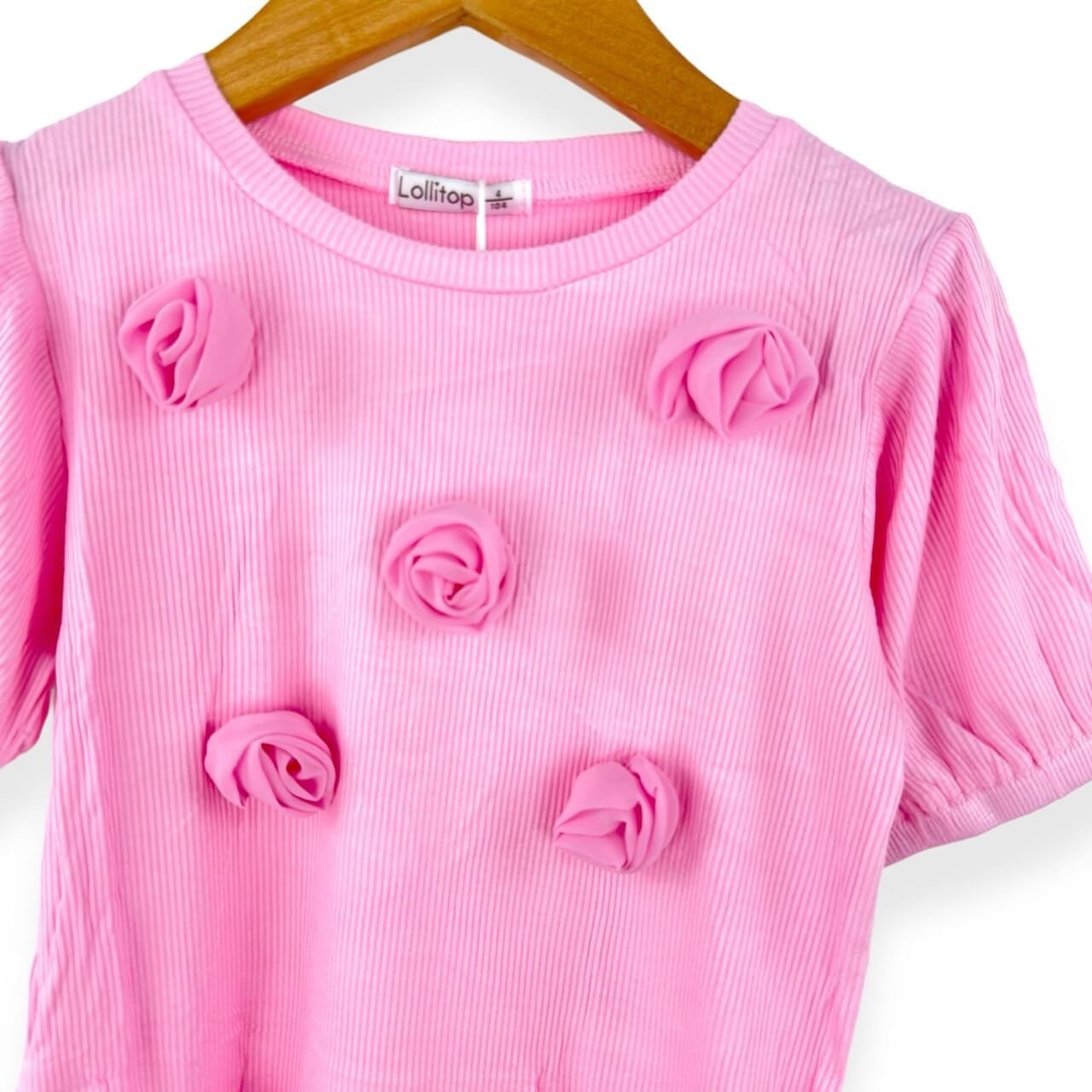 T-shirt Bimba con applicazioni