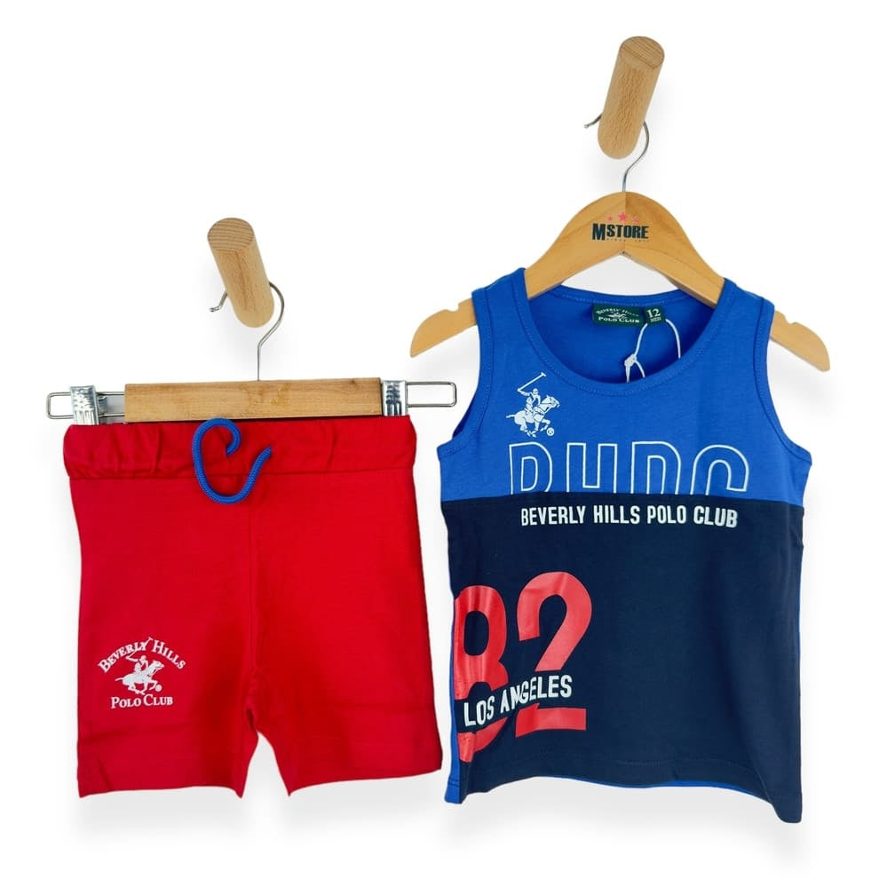 Completo Canotta Polo Beverly Hills Neonato