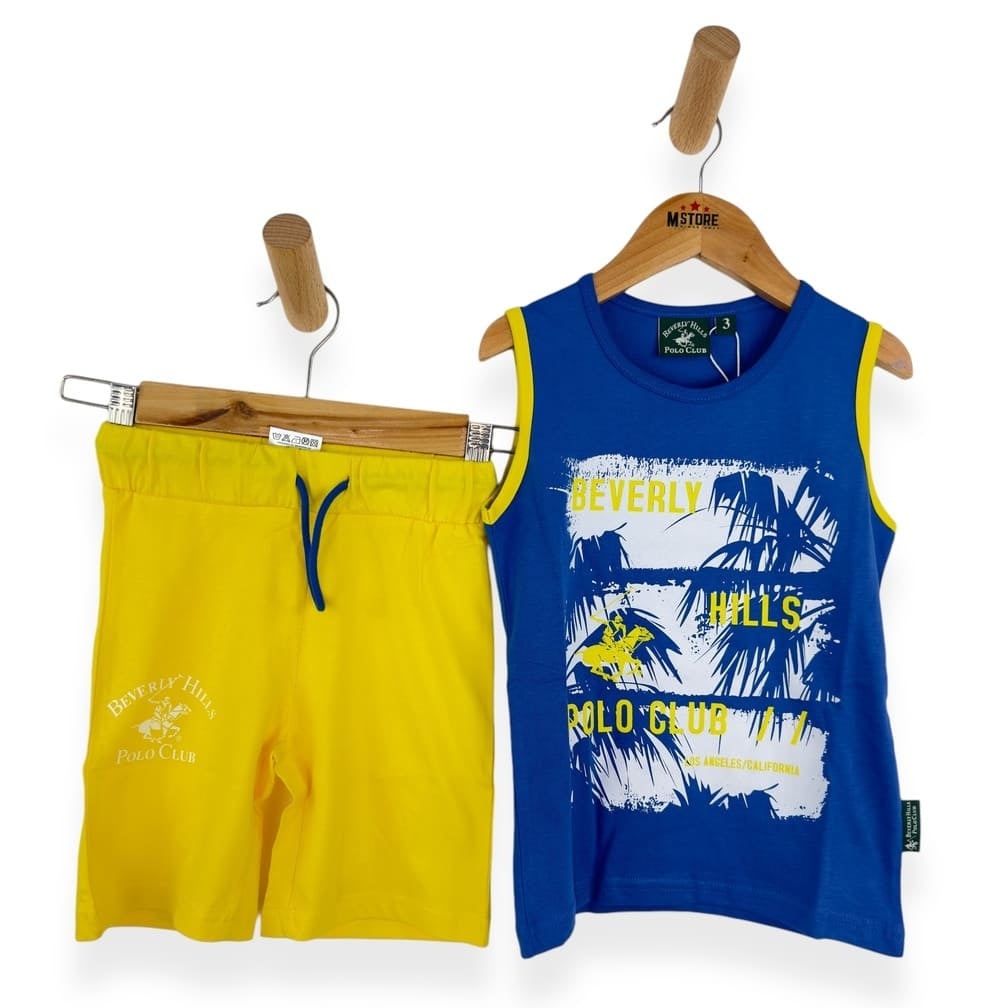 Completo Canotta Bimbo Polo Beverly Hills