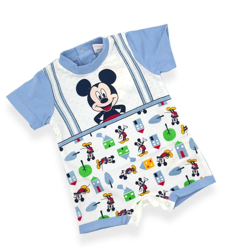 Pagliaccetto Disney Mickey Mouse 100% Cotone