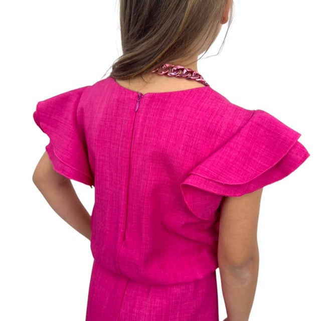 Tuta Bimba Con Collana