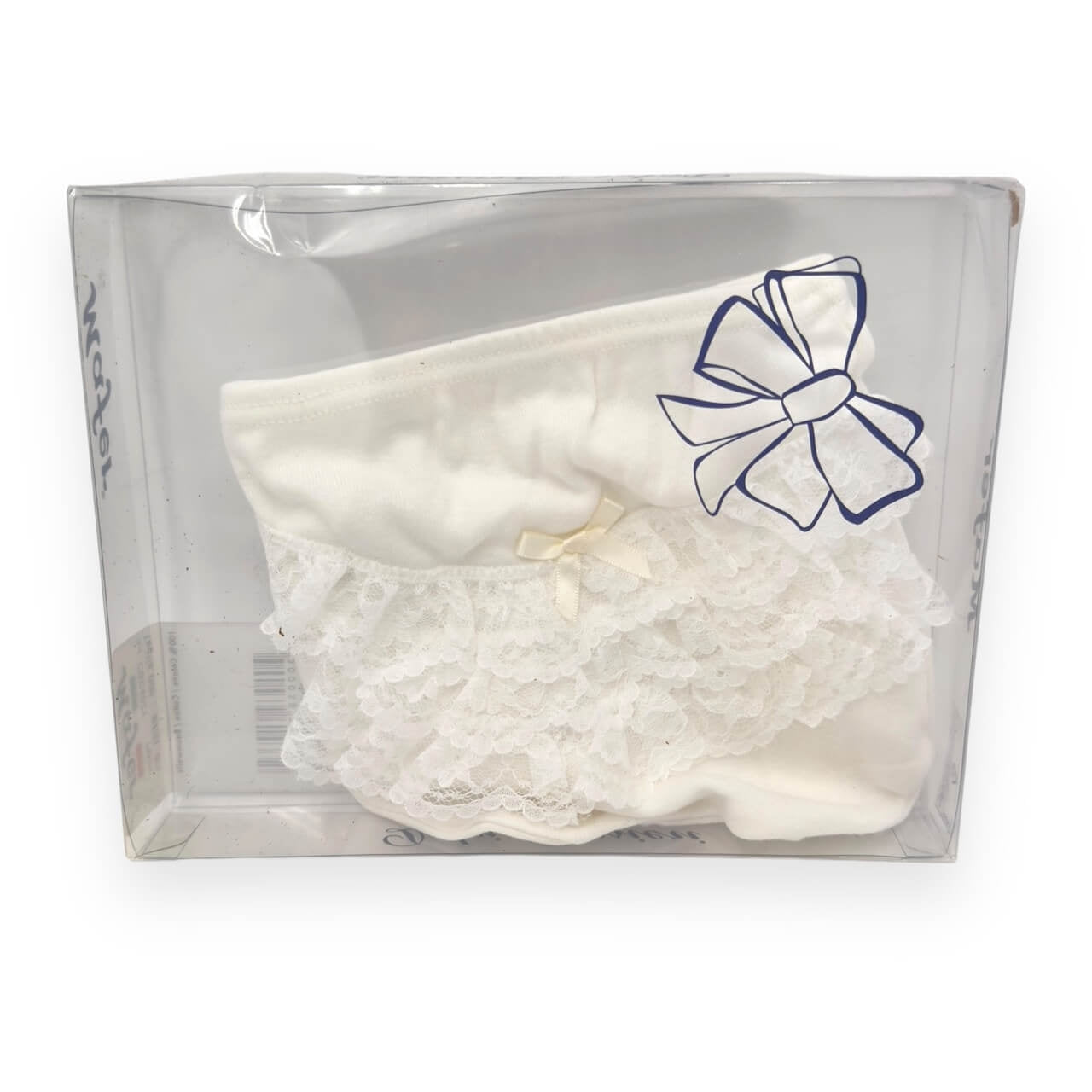 Mutandina in Cotone Merlettata