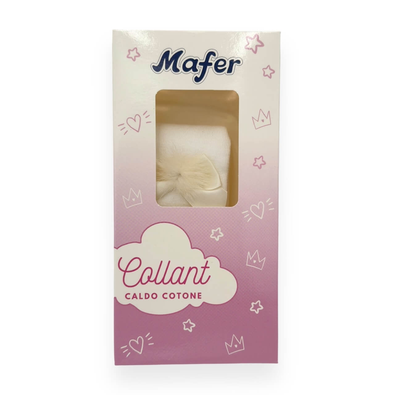 Calzamaglia Fiocco Caldo Cotone neonata