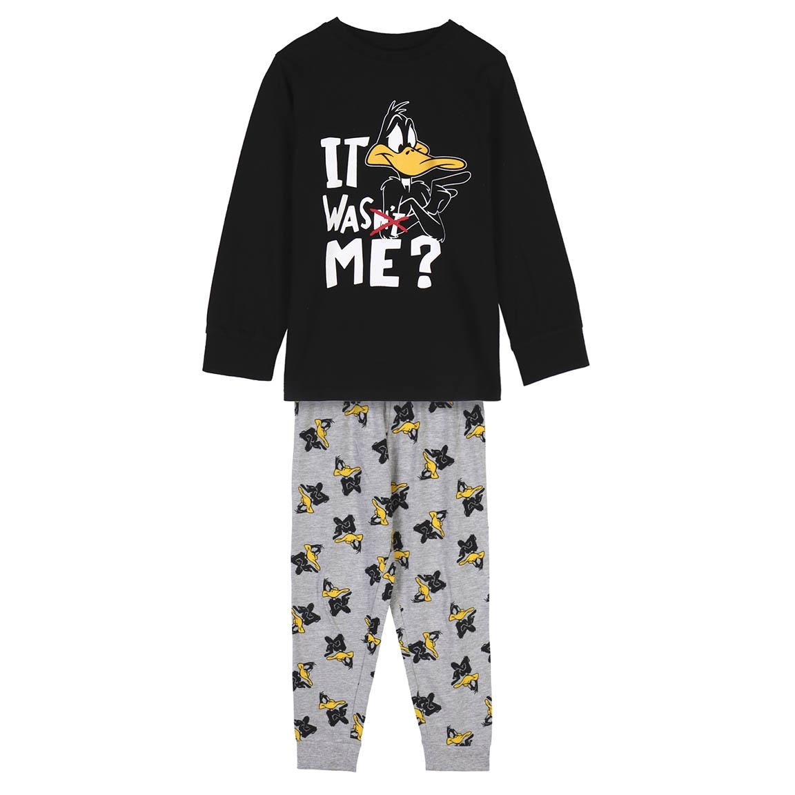 Pigiama Bambino a Manica Lunga - Daffy Duck (Looney Tunes)