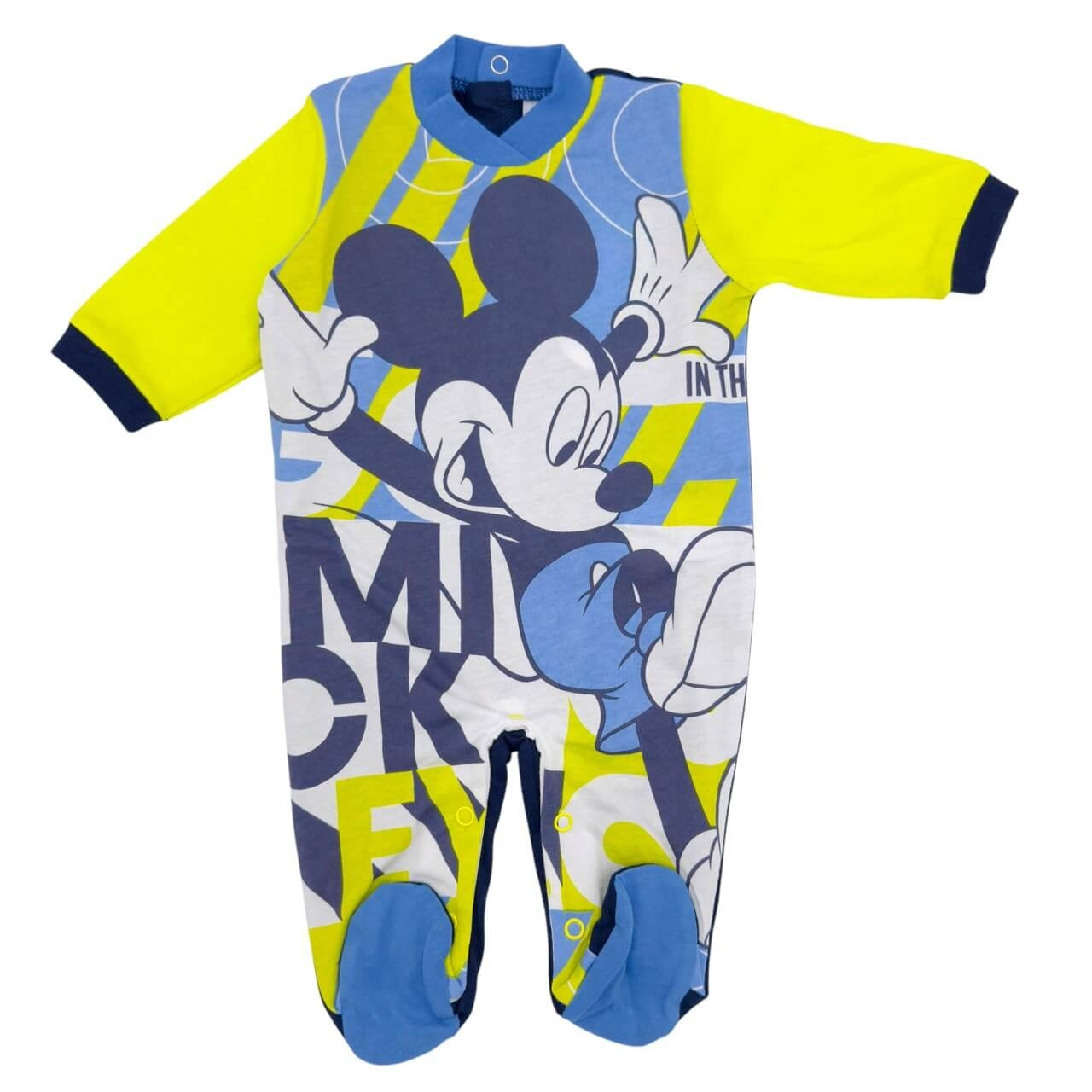 Tutina Disney Mickey Mouse 100% Cotone