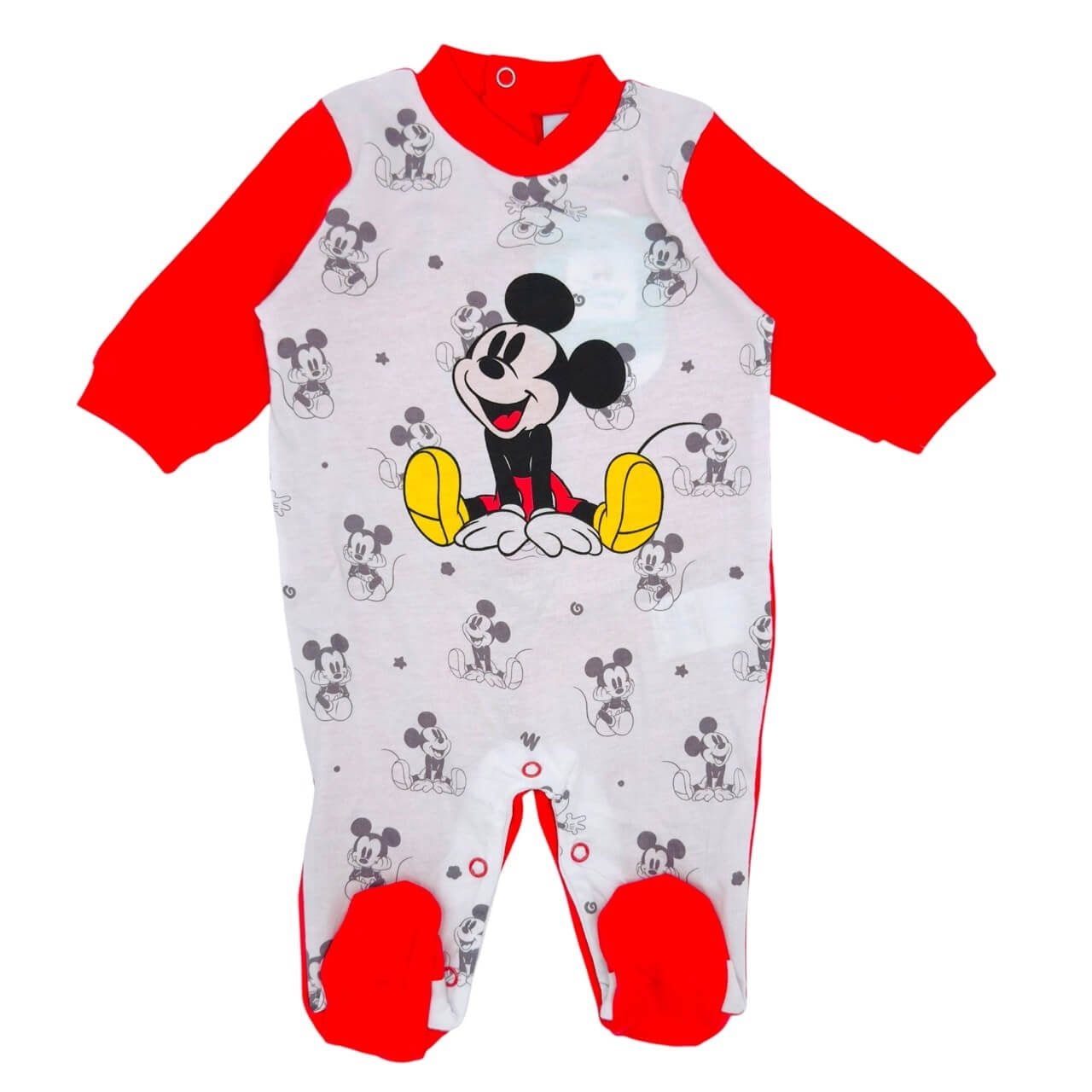 Tutina Disney Mickey Mouse 100% Cotone