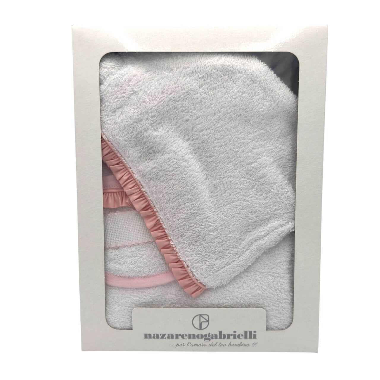 Accappatoio mantella Neonata Nazareno Gabrielli