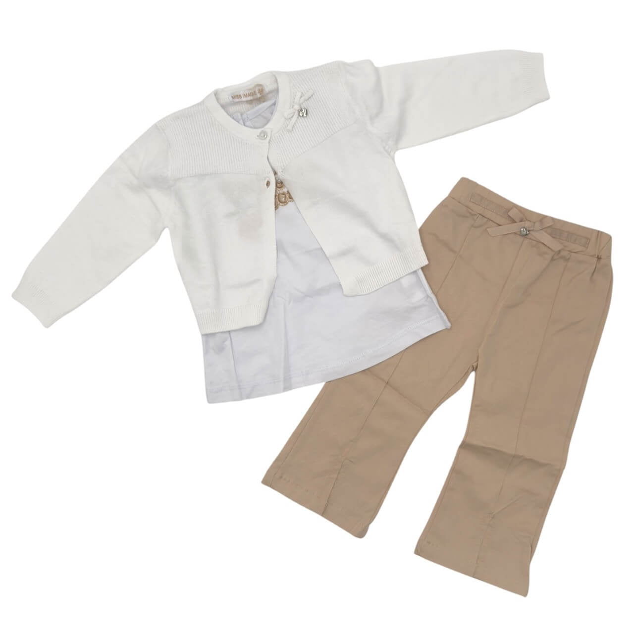 Completo Neonata Cotone 3 Pezzi