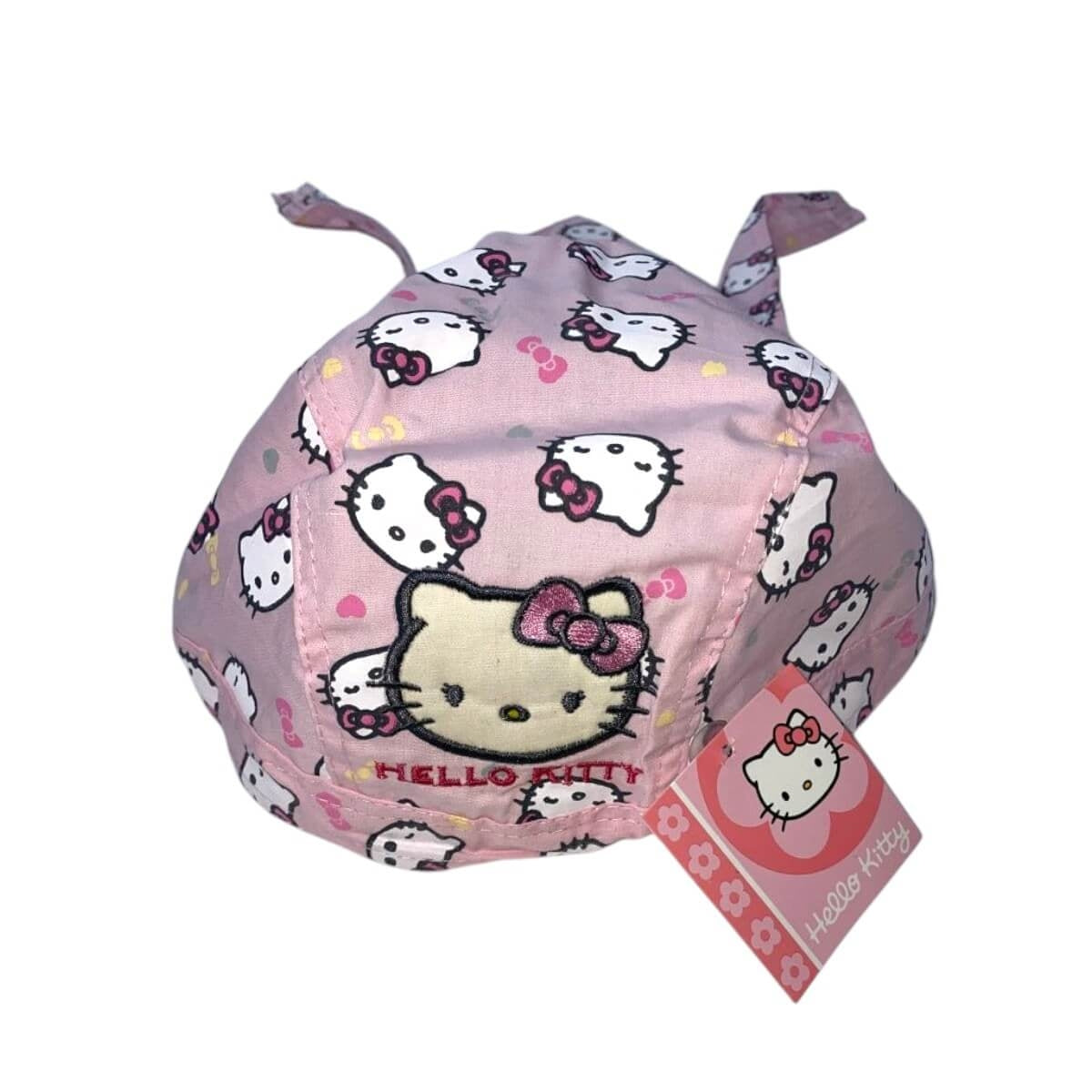 Bandana neonata Hello Kitty 100% Cotone