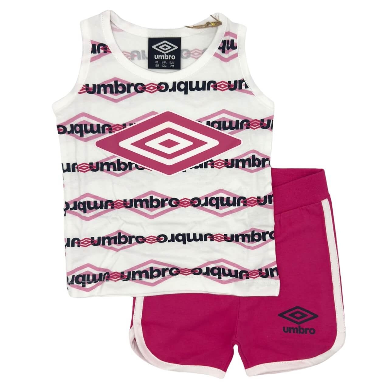 Completo Canotta Neonata Umbro