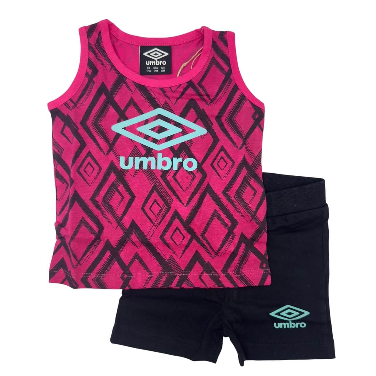 Completo Canotta Neonata Umbro