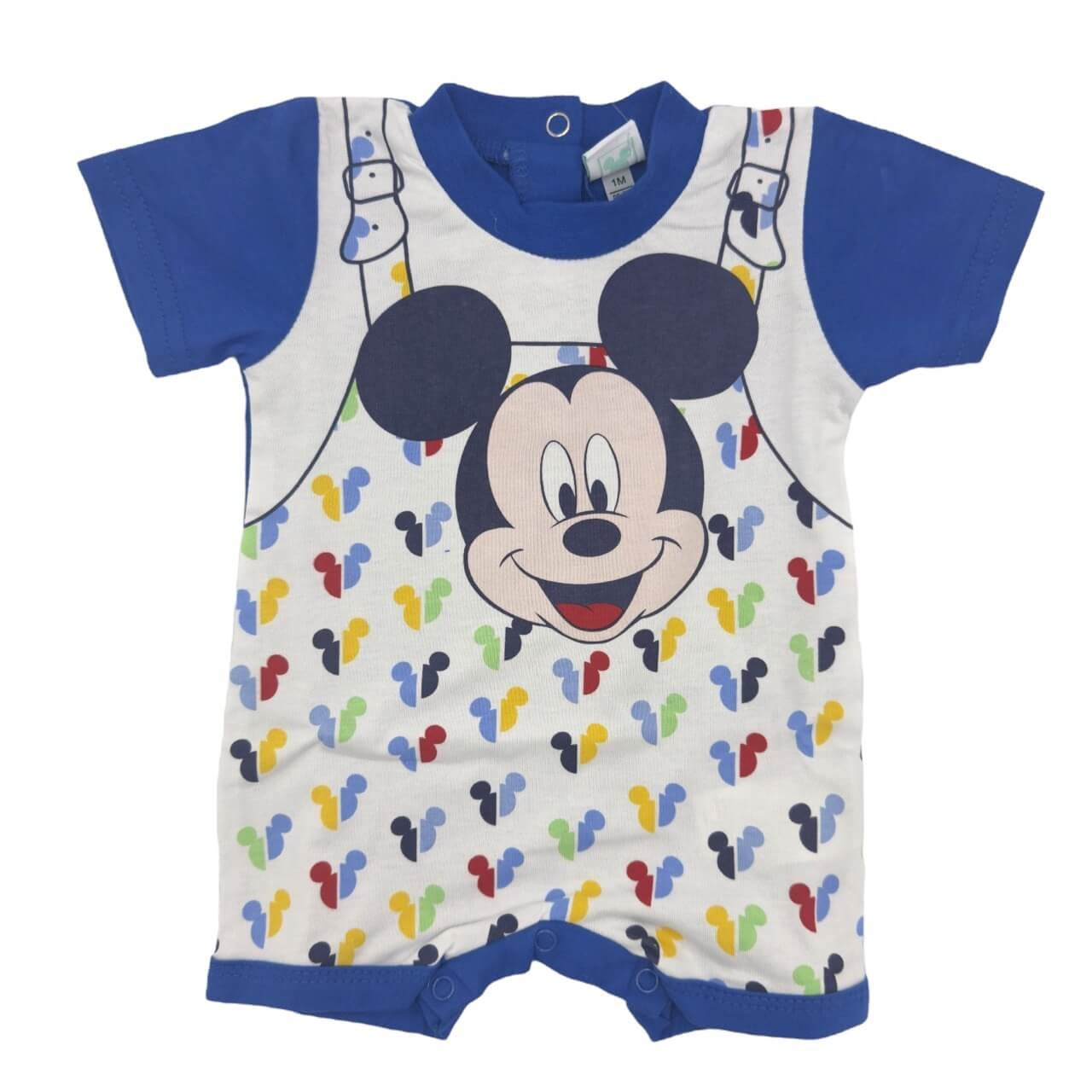 Pagliaccetto Disney Mickey Mouse 100% Cotone