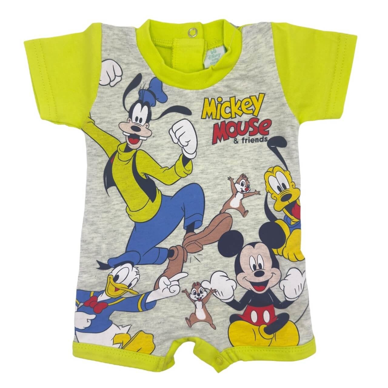 Pagliaccetto Disney Mickey Mouse 100% Cotone