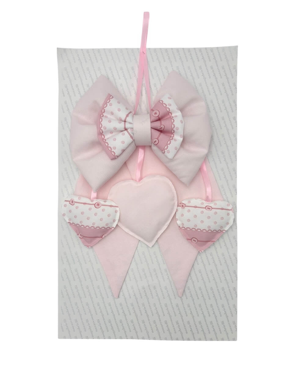 Fiocco/Coccarda nascita 40x35 cm