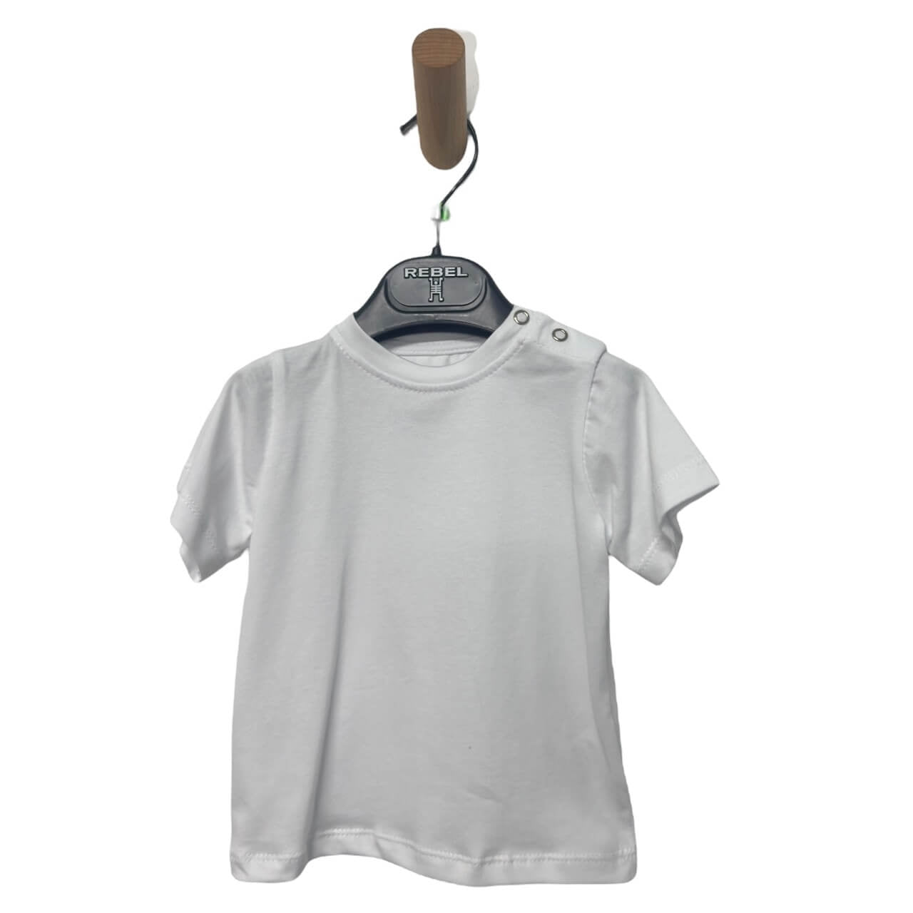 Completo – Camicia a Righe + T-shirt Bianca