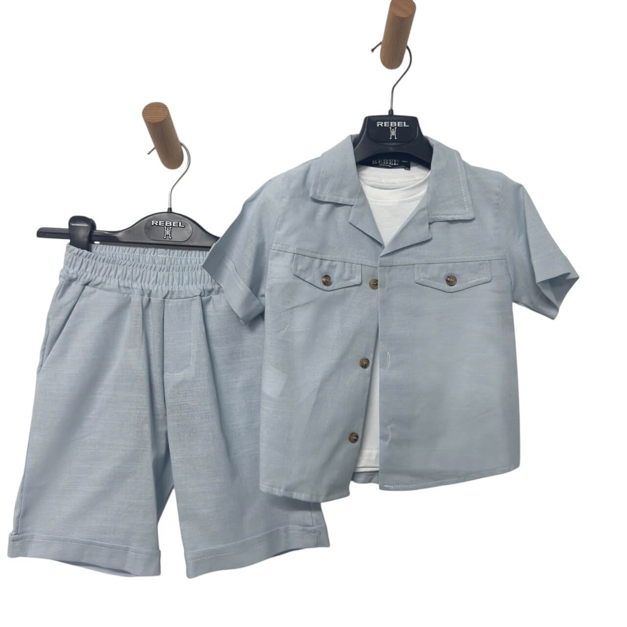 Completo 3 Pezzi Neonato Rebel