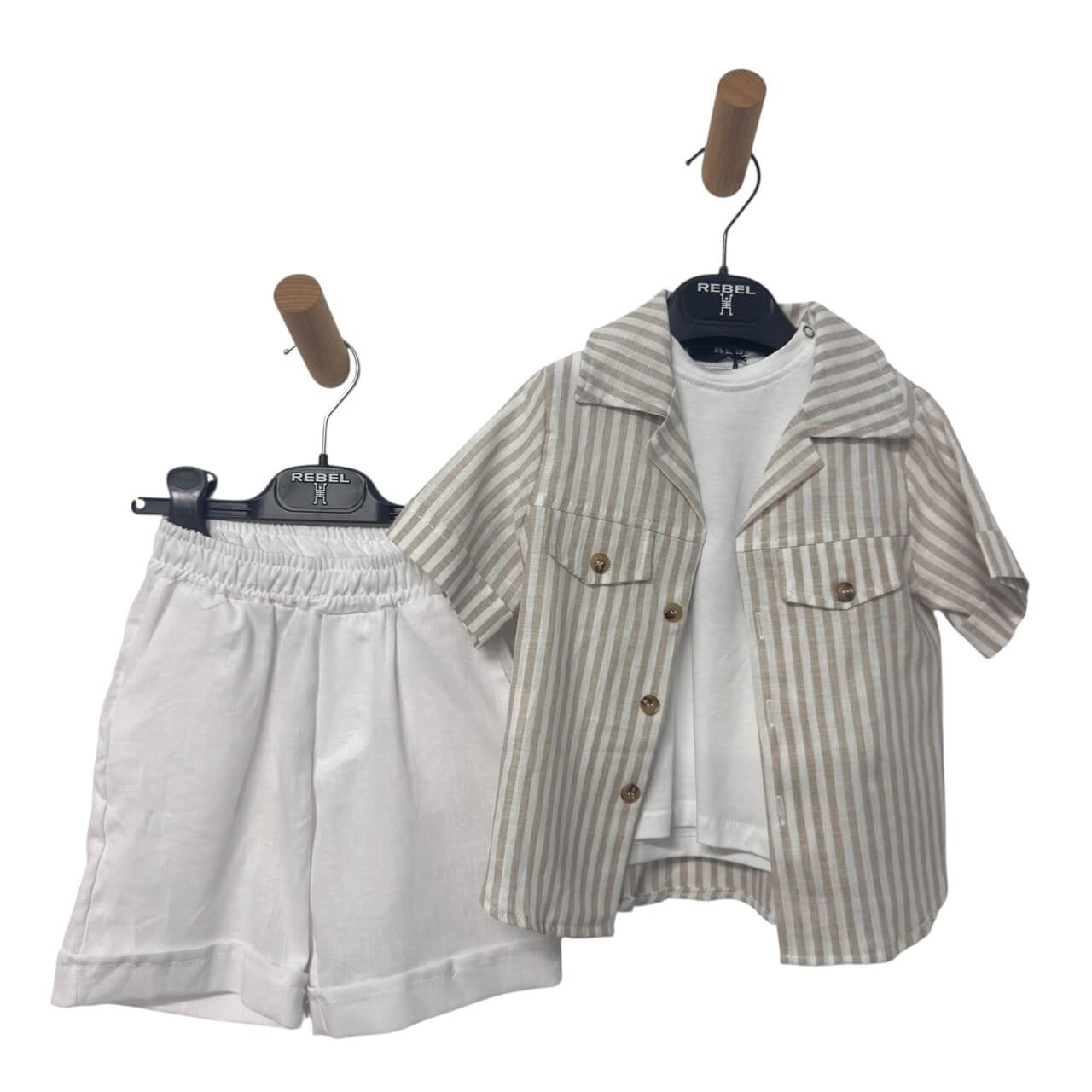 Completo 3 Pezzi Neonato Rebel