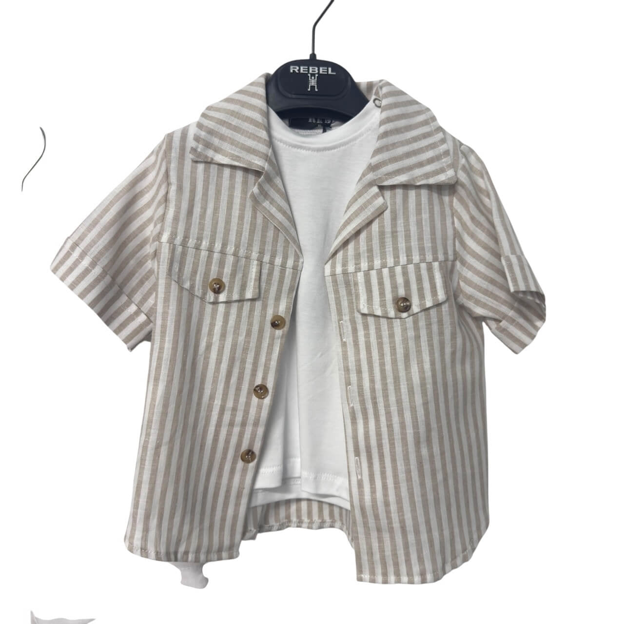 Completo 3 Pezzi Neonato Rebel
