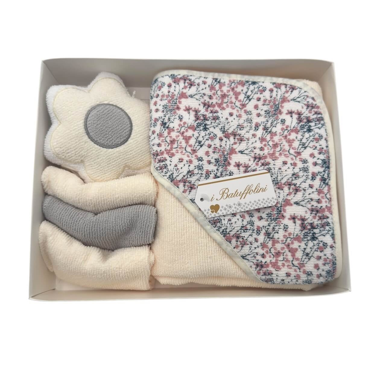 Set Triangolo Accappatoio 5 pezzi