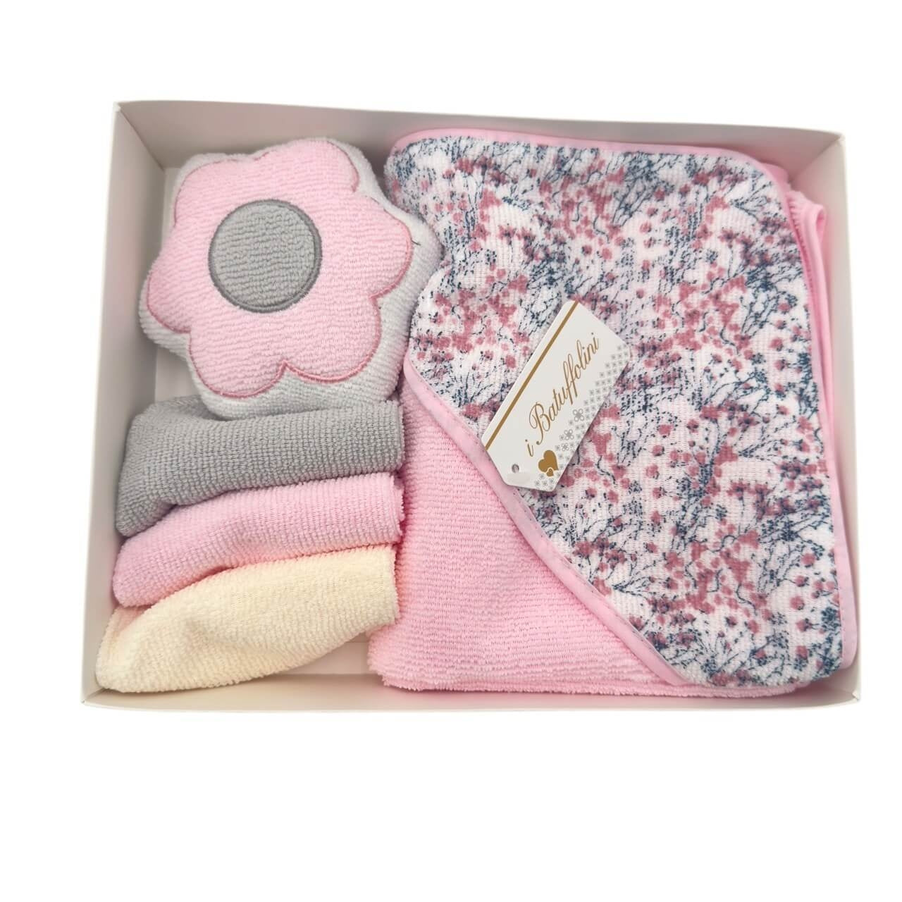 Set Triangolo Accappatoio 5 pezzi