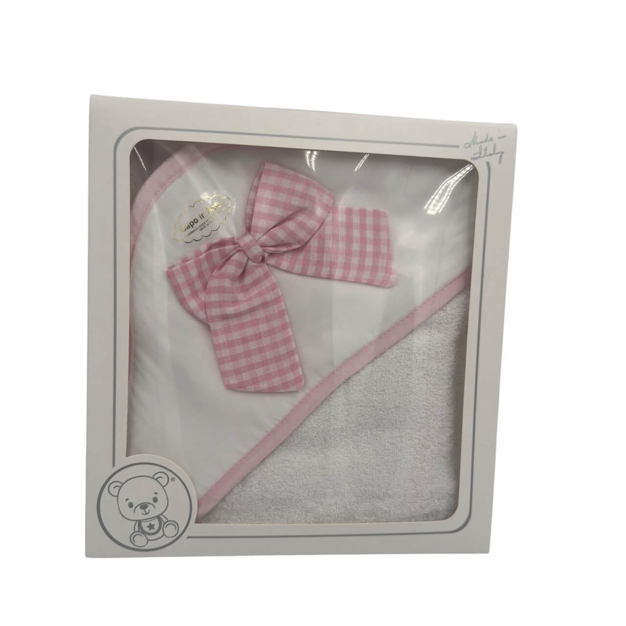 Triangolo accappatoio Con Fiocco QUADRI