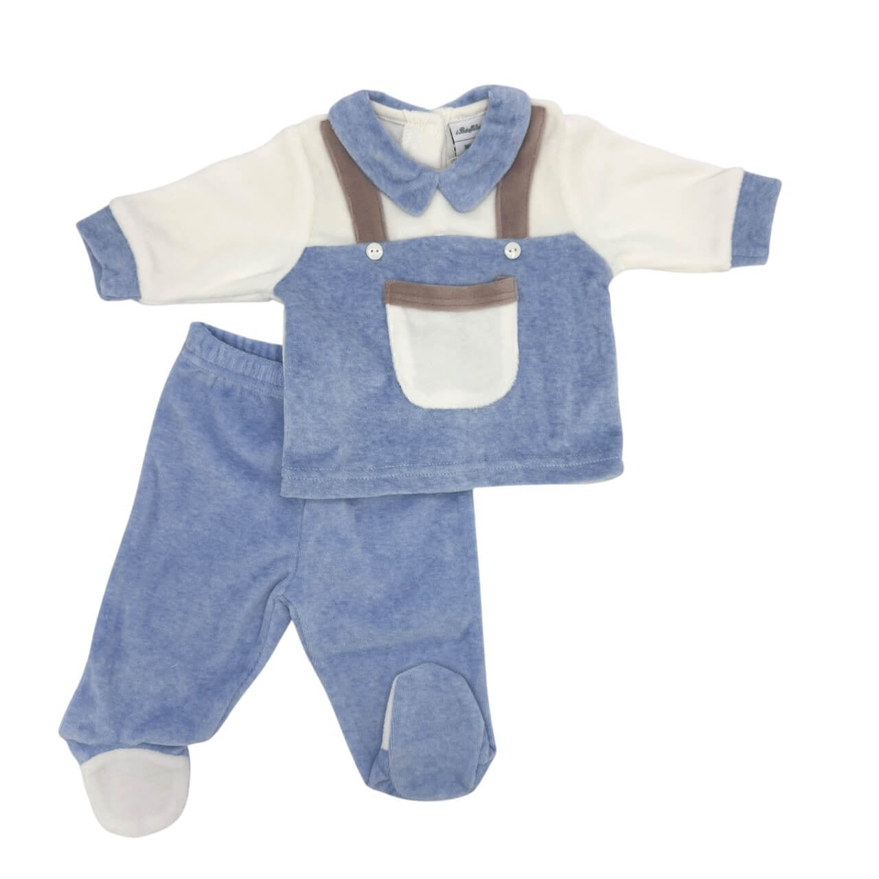 Tutina 2 Pezzi ciniglia Batuffolini