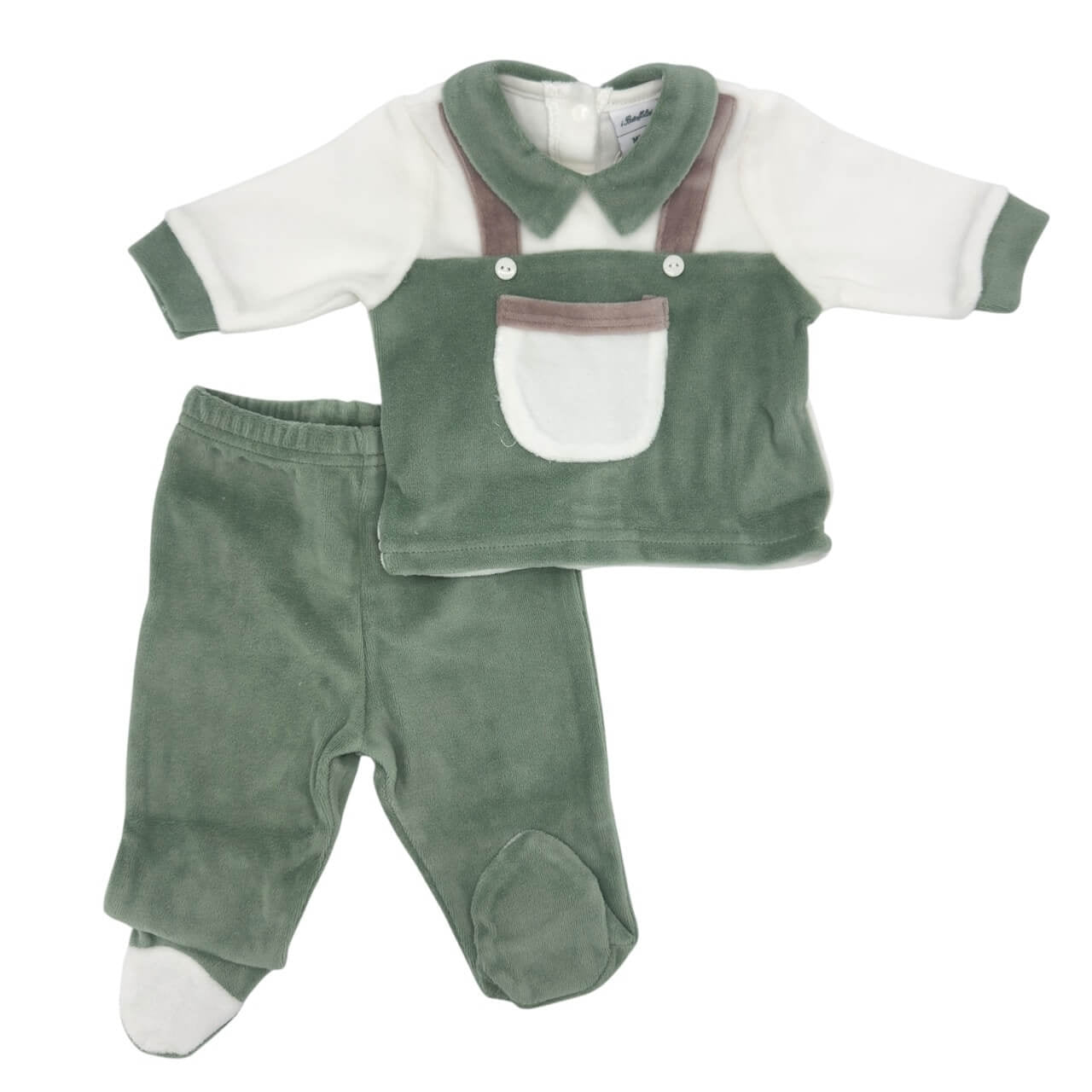 Tutina 2 Pezzi ciniglia Batuffolini