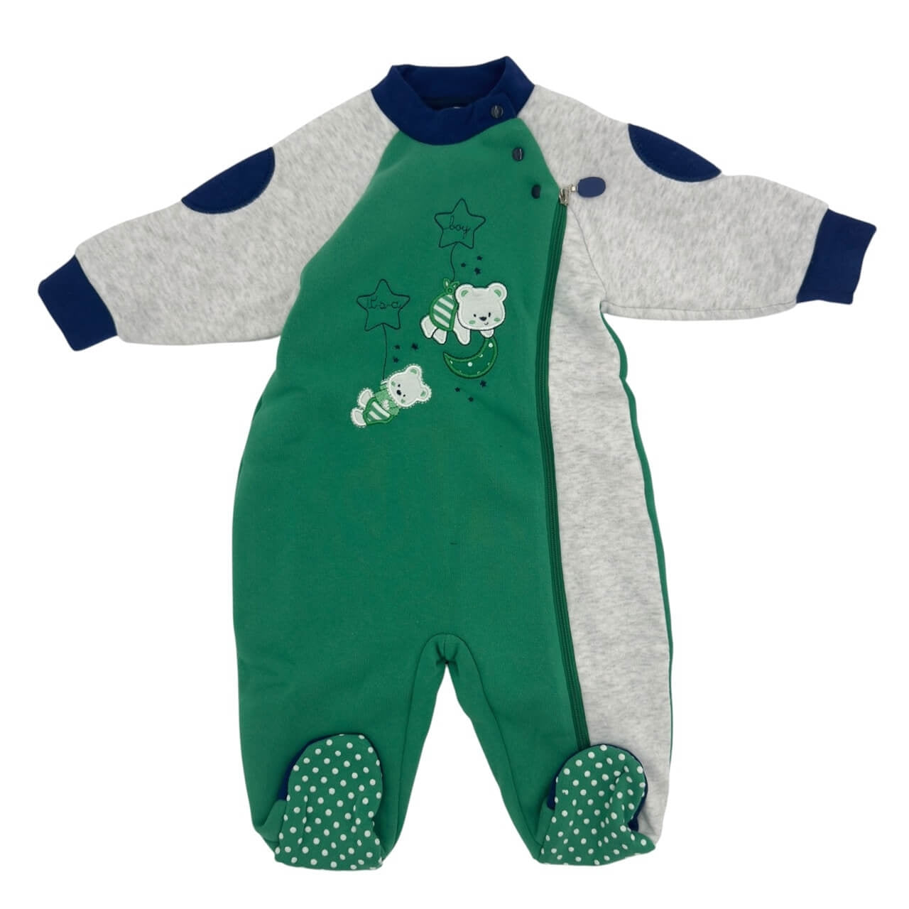 Pigiamone Felpato Neonato