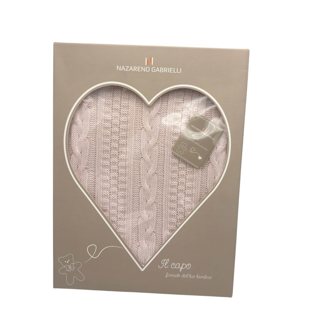 Scialle In Misto Lana 90x118 cm Nazareno Gabrielli