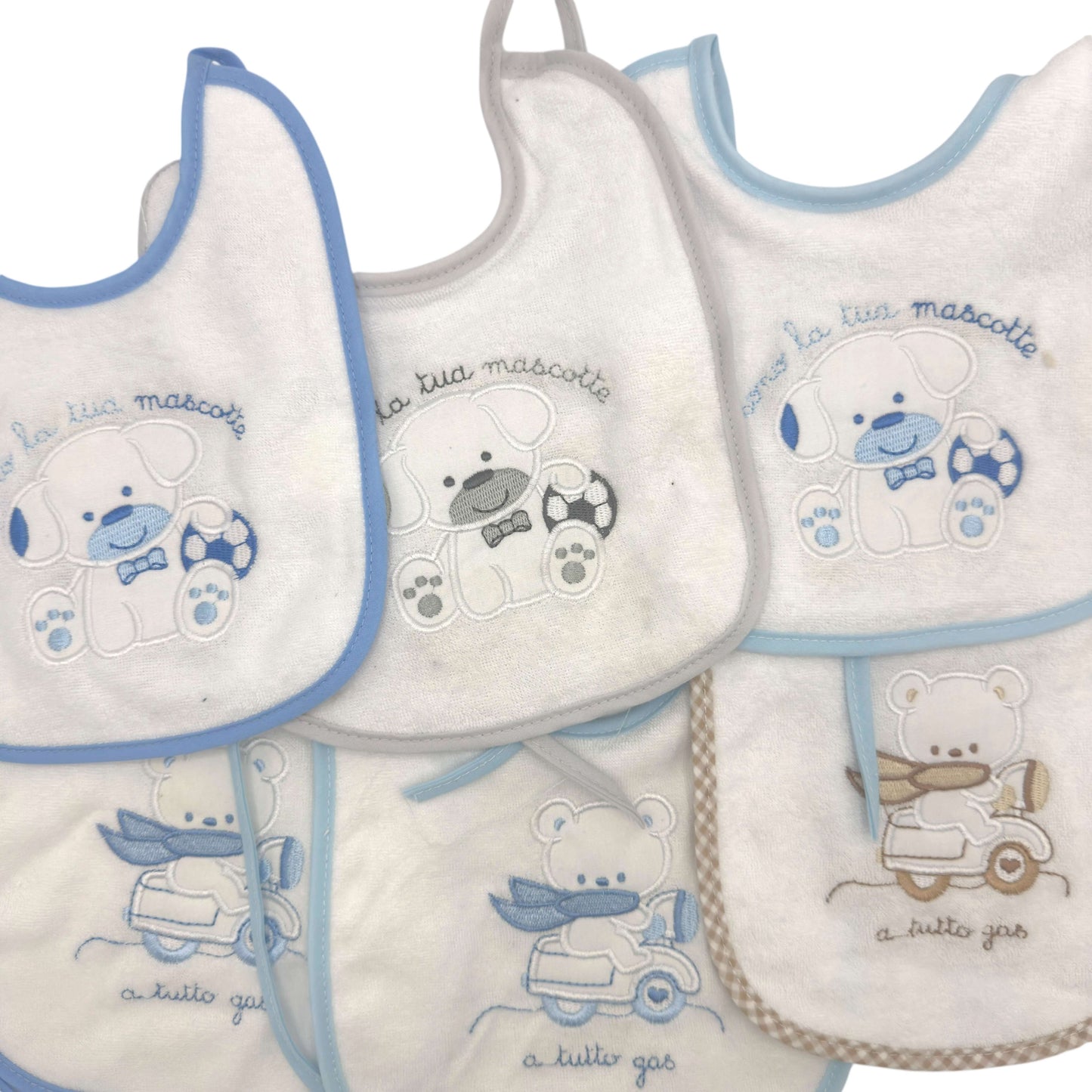 6 Bavette Cliniche Pastello