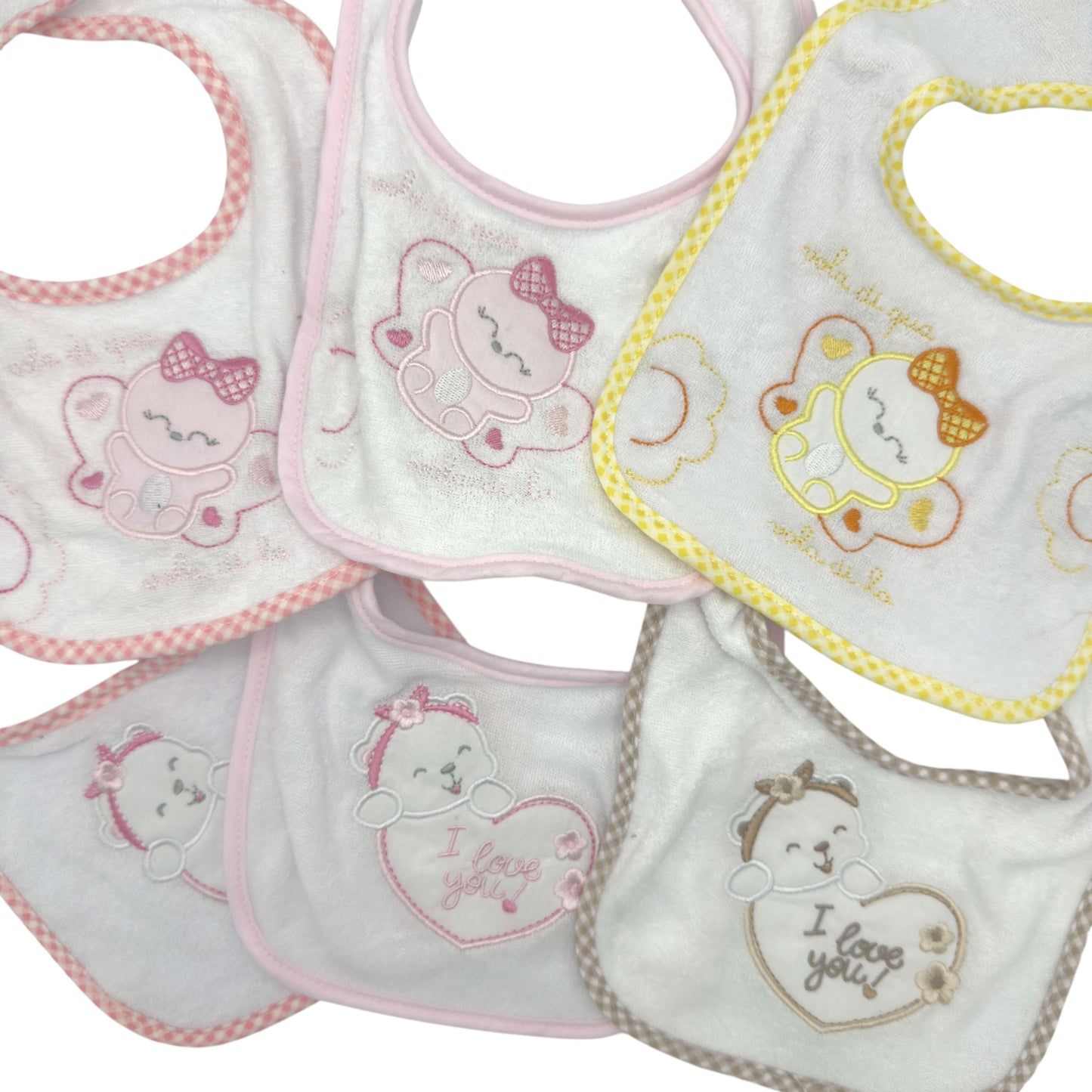 6 Bavette Cliniche Pastello