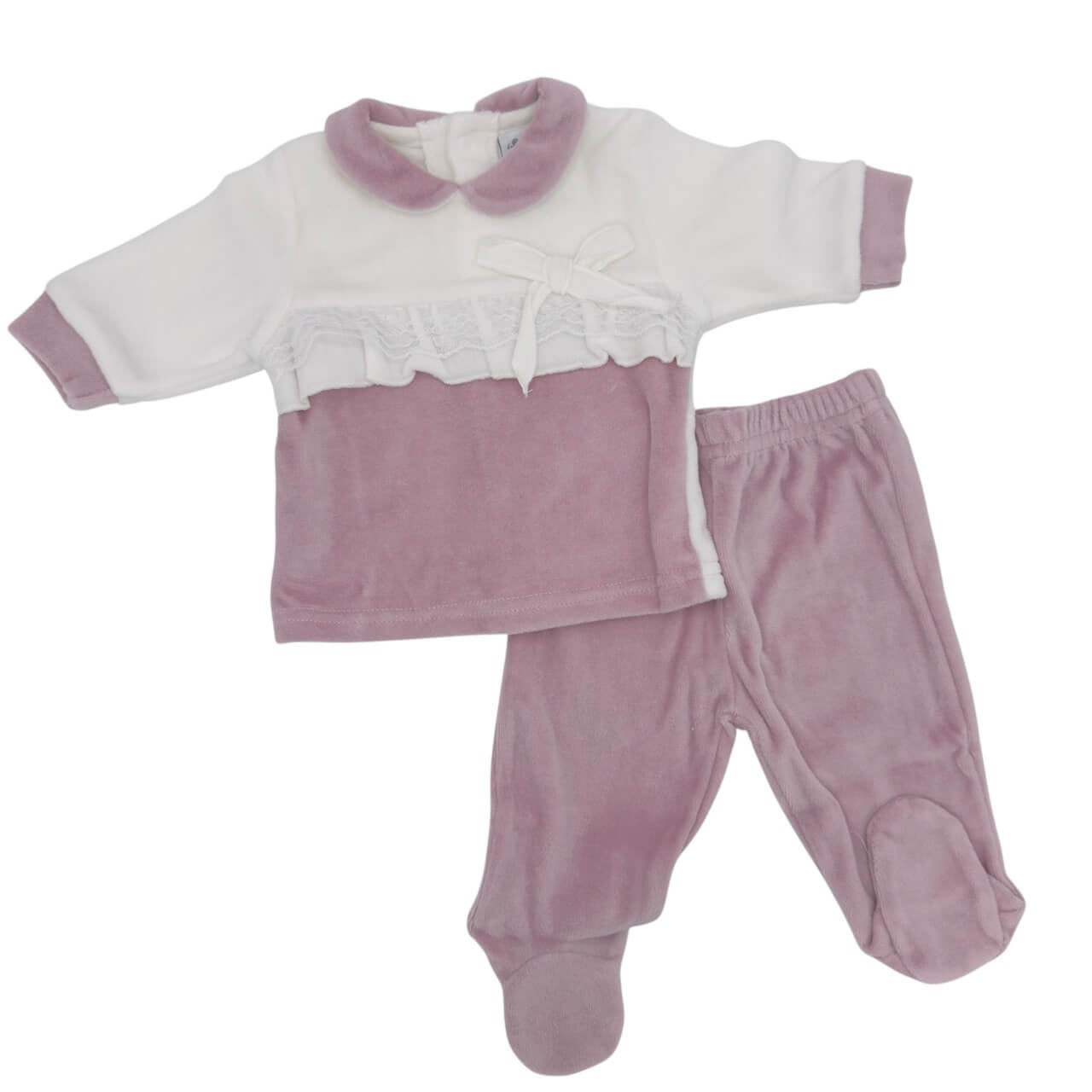 Tutina 2 Pezzi ciniglia Batuffolini