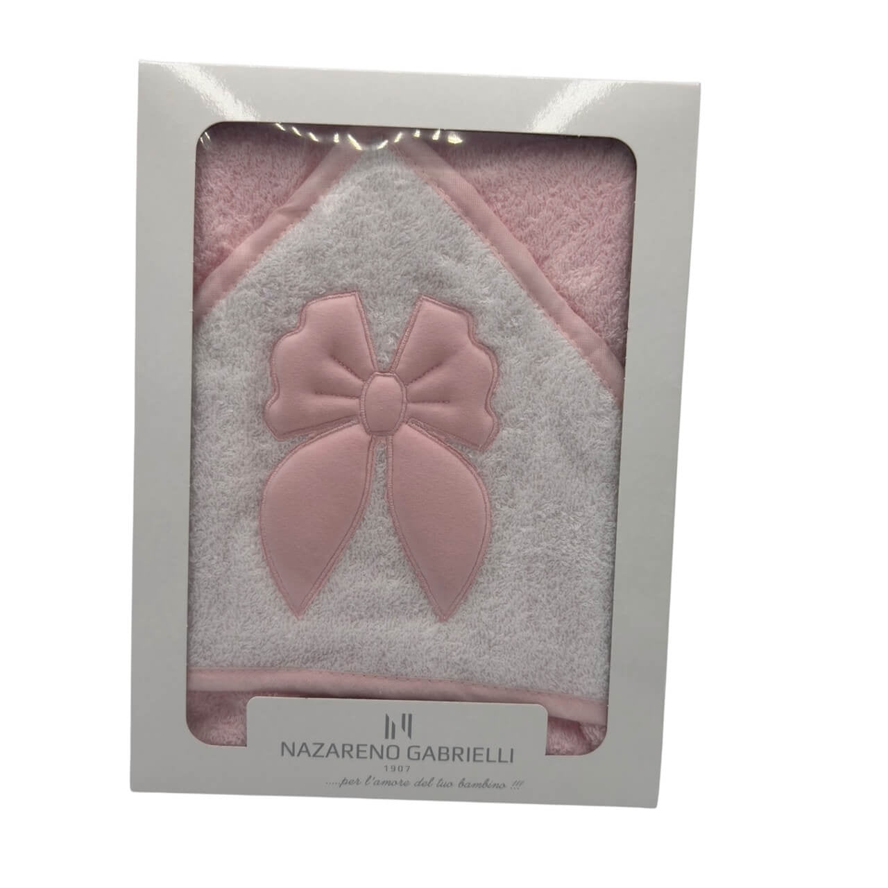 Triangolo accappatoio Ricamato Nazareno Gabrielli