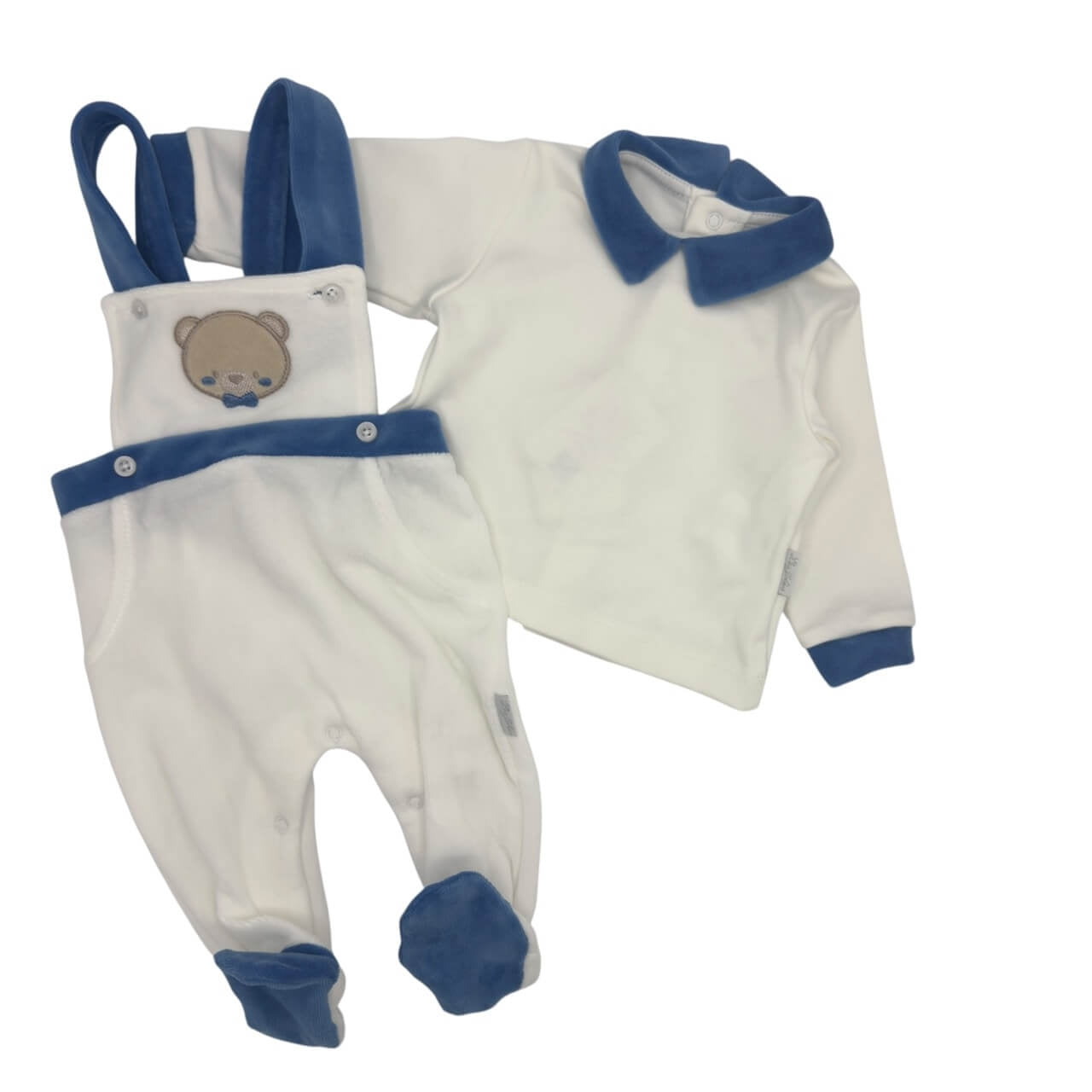 Tutina/Salopette ciniglia Les jolies