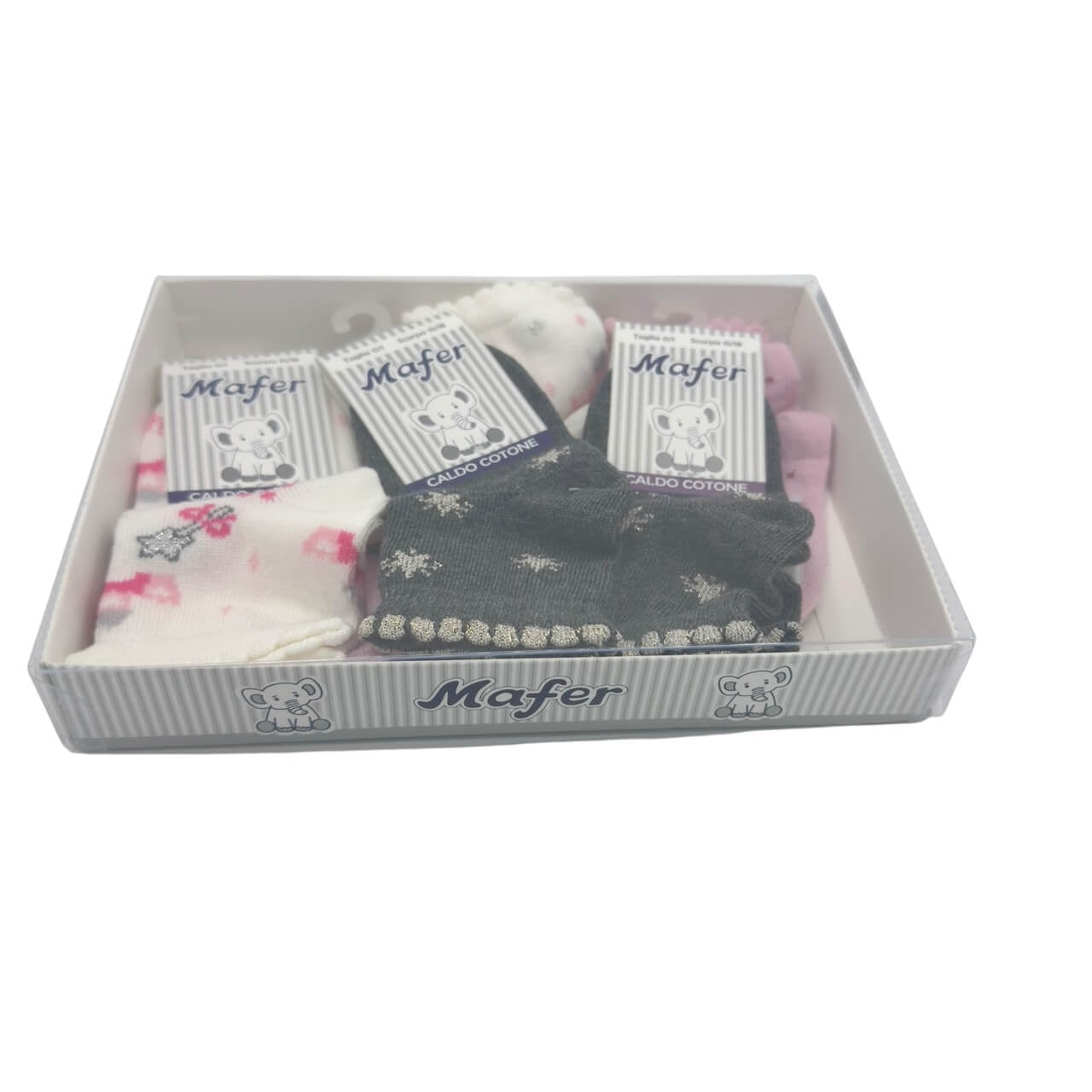 6 Calzini in Caldo Cotone