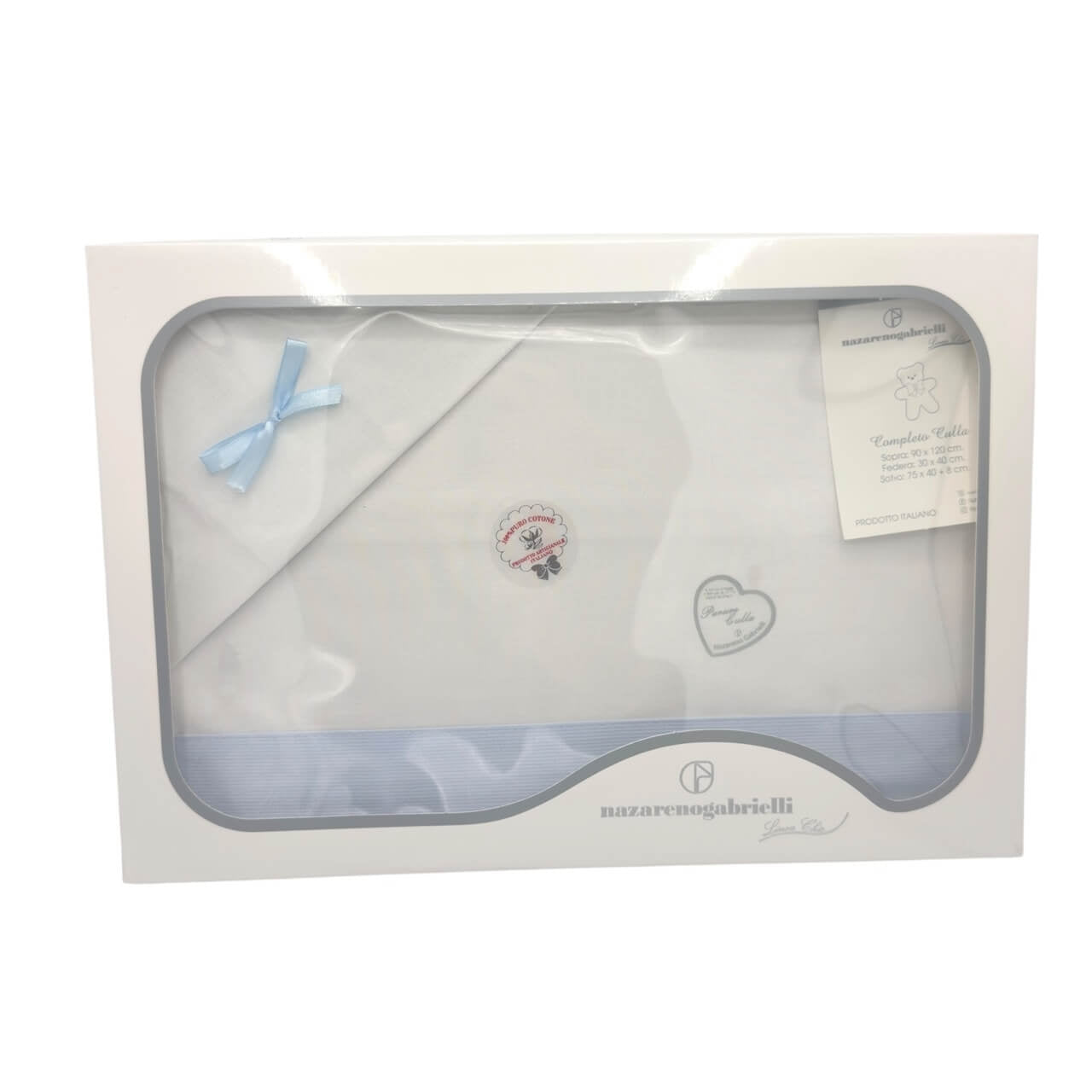 Completo Carrozzina Per stampe e ricami 100% Cotone