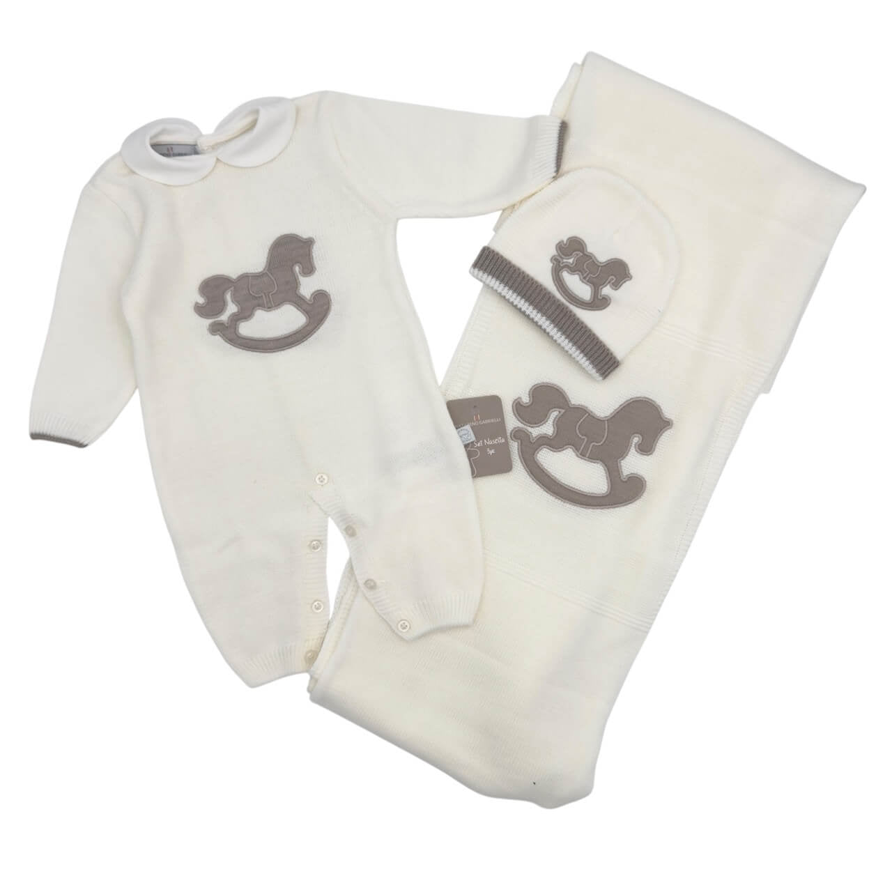 Set 3 pezzi in Lana Nazareno Gabrielli