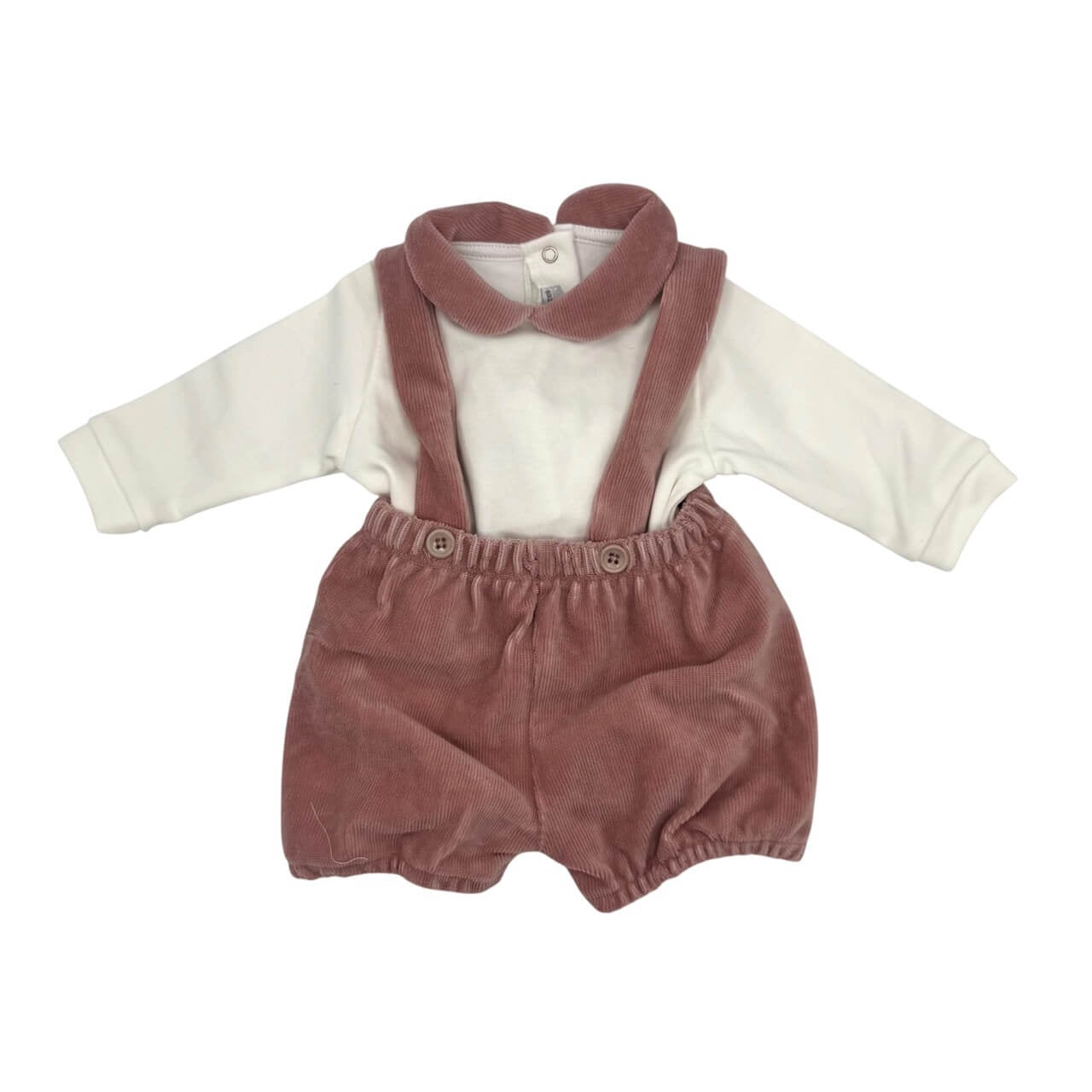 Salopette in velluto Nazareno Gabrielli