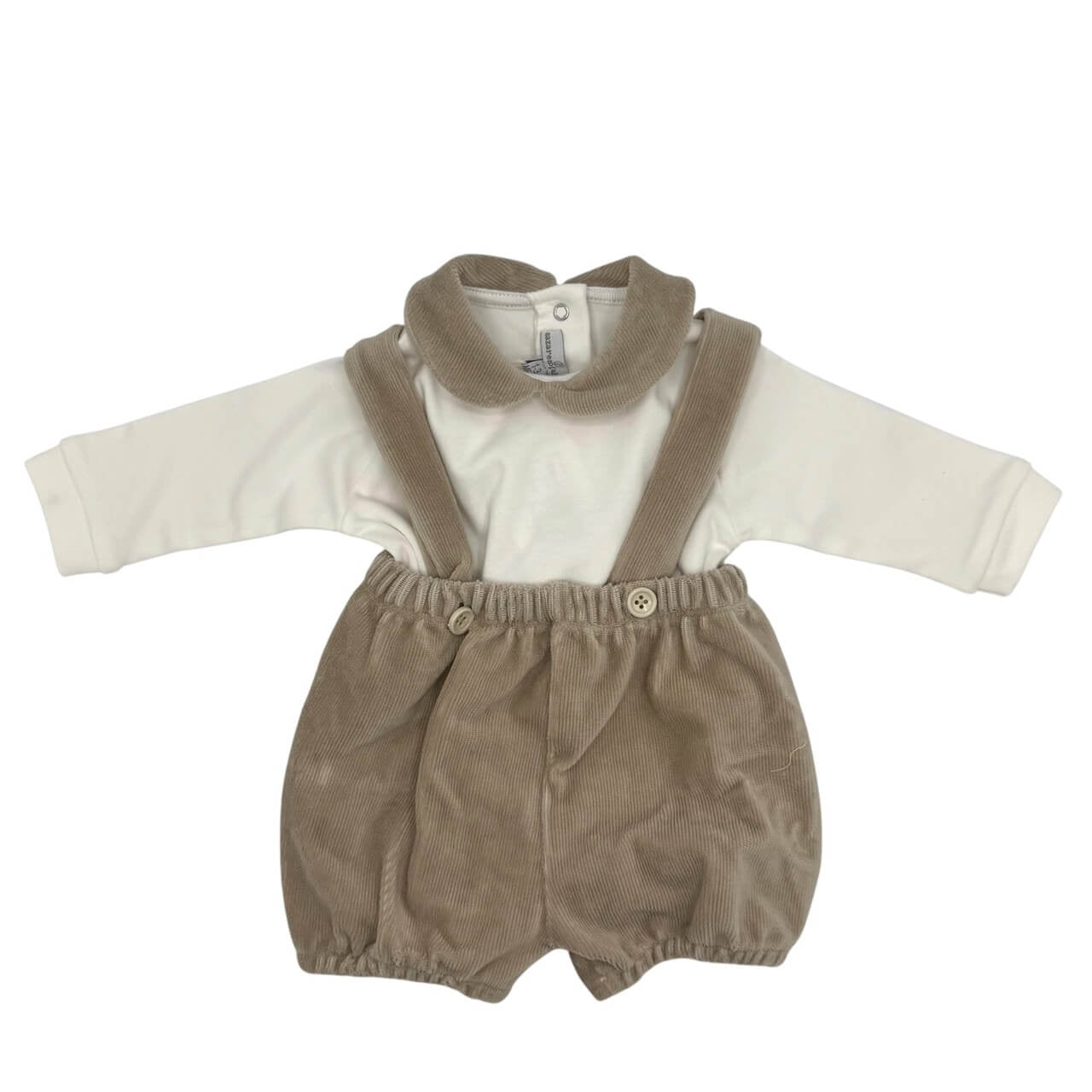 Salopette in velluto Nazareno Gabrielli