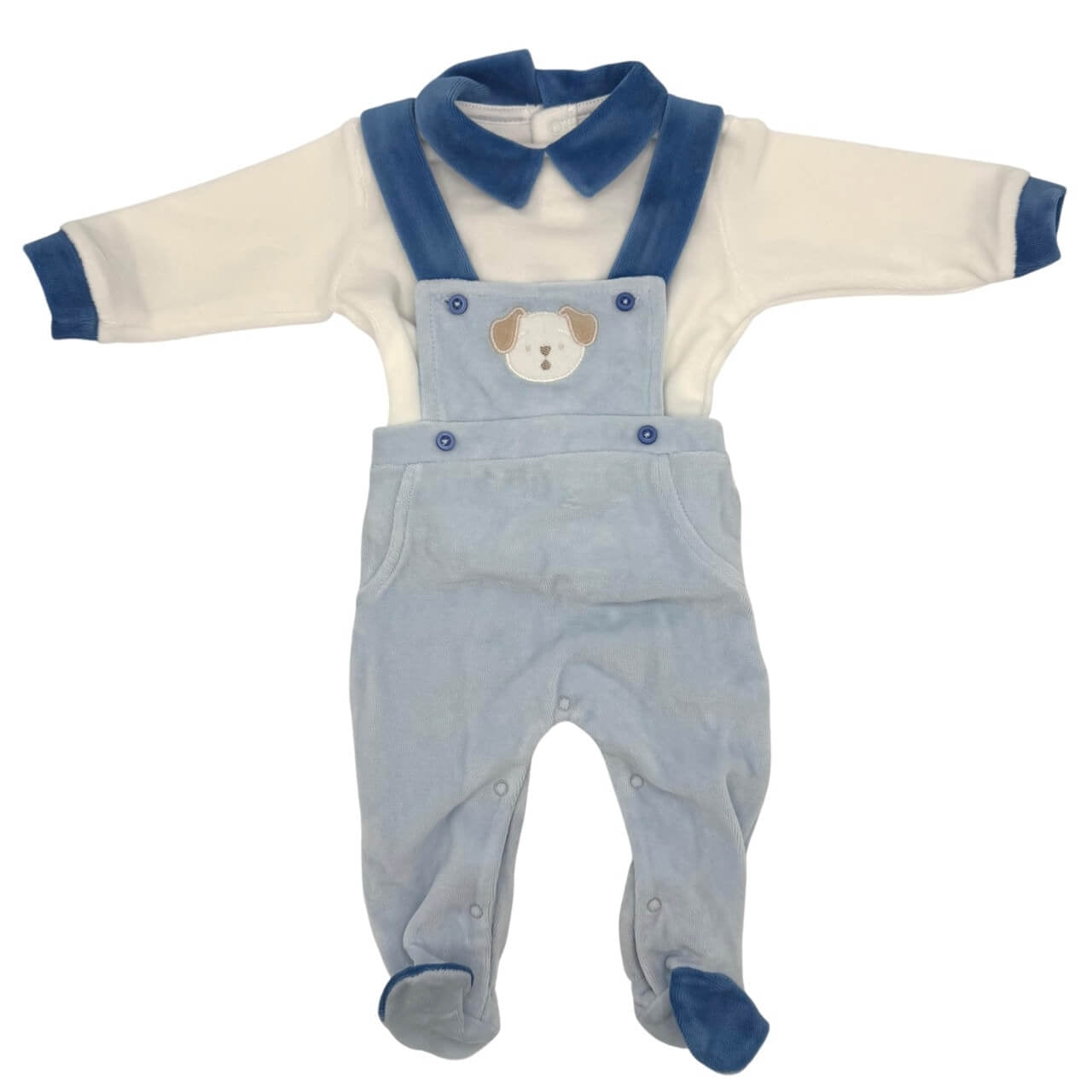 Tutina/Salopette ciniglia Les jolies