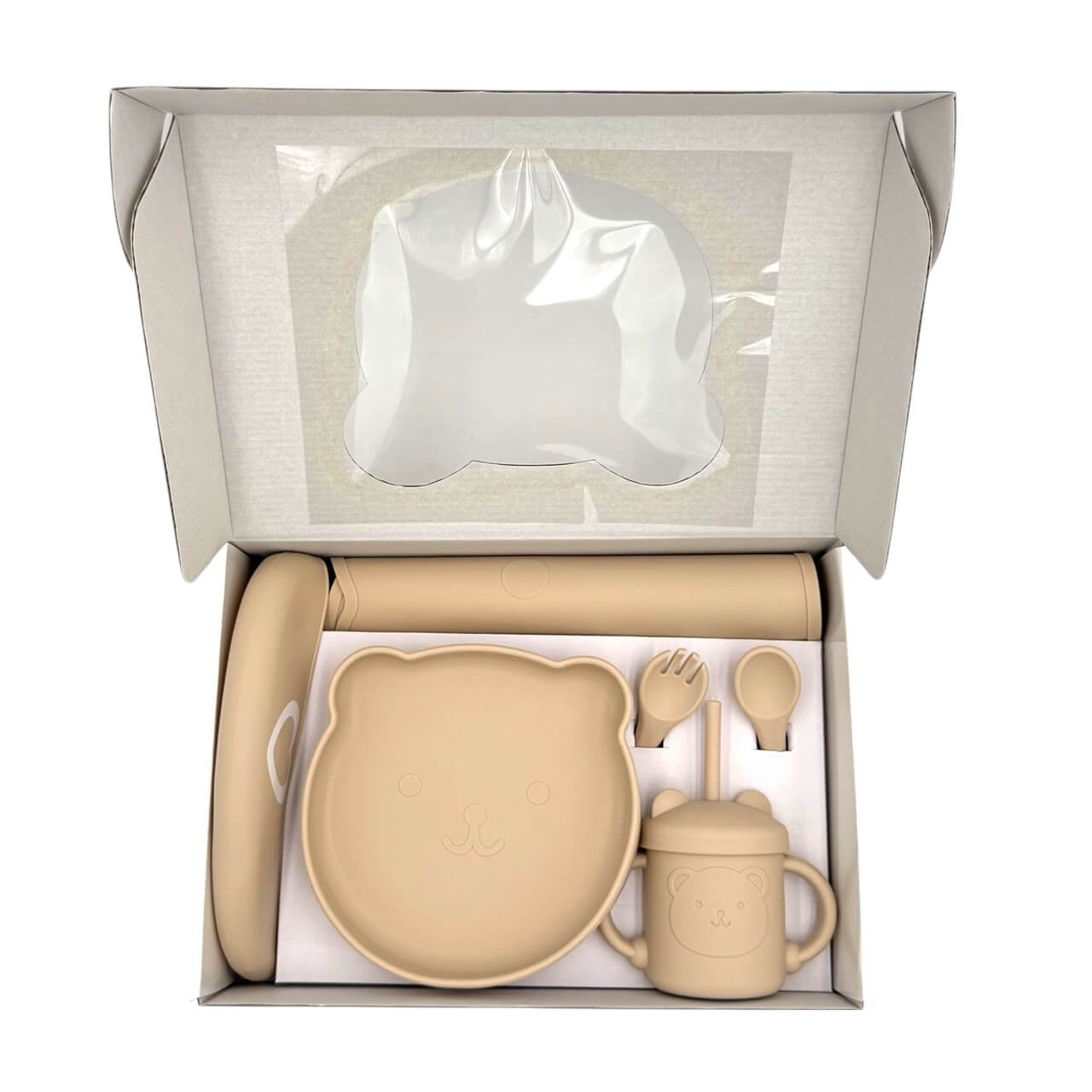 Set Pappa da 5 Pezzi in Silicone