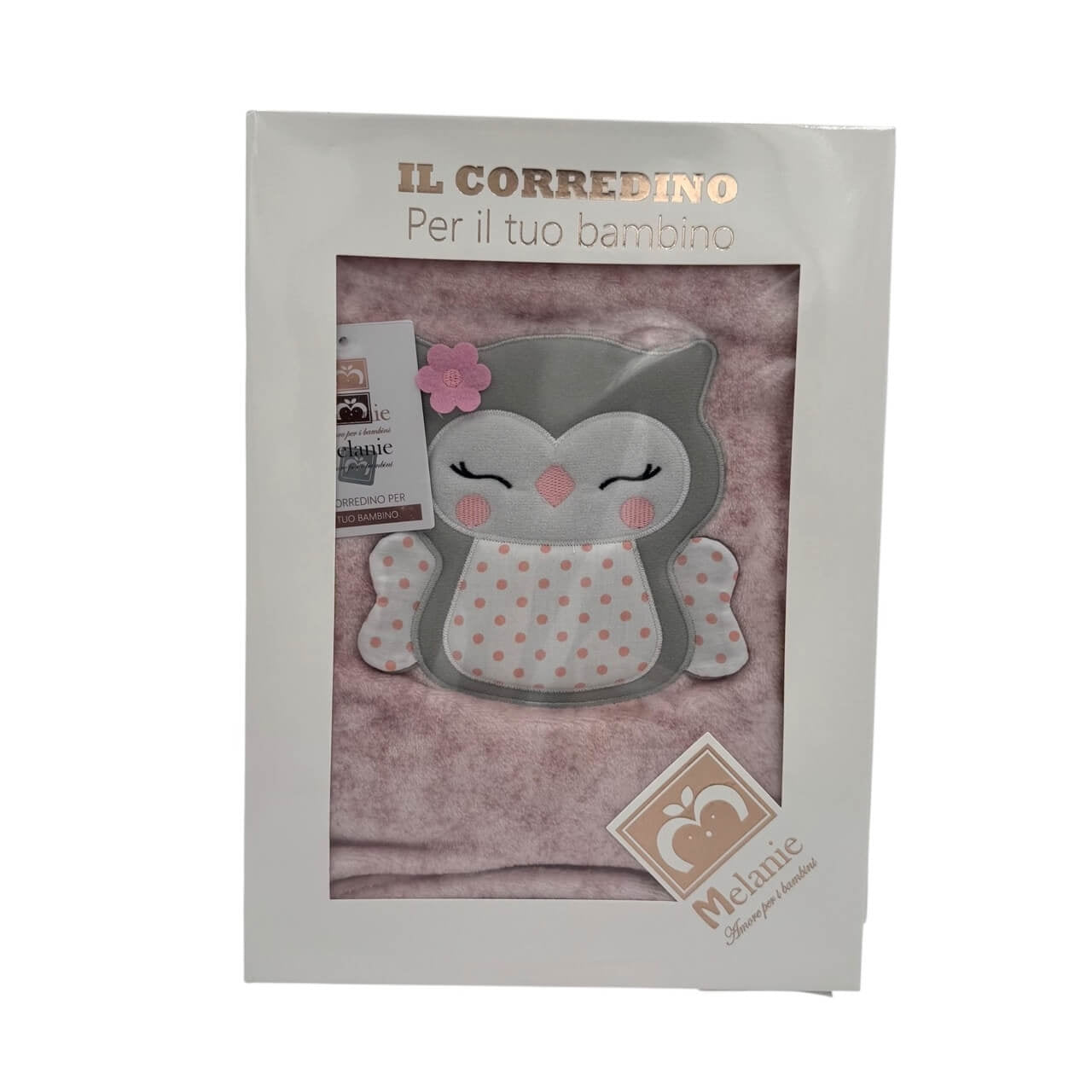 Coperta in Coral Per culla/Lettino 100x140cm