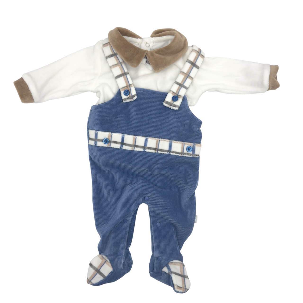 Salopette ciniglia Nazareno Gabrielli