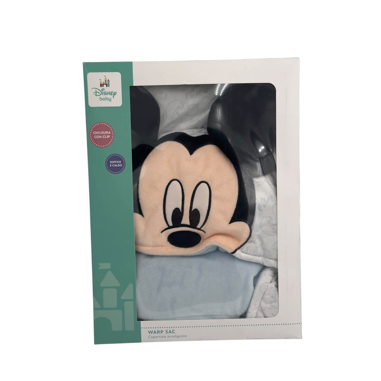 Sacco Nanna Mickey Mouse in Coral Disney