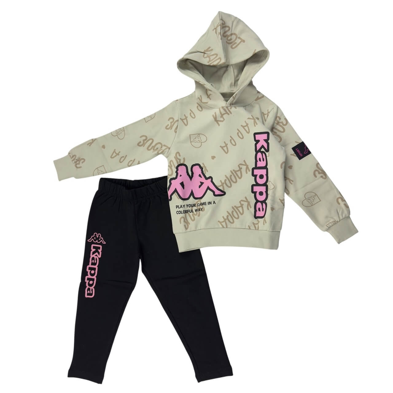 Tuta Felpata Kappa Bimba