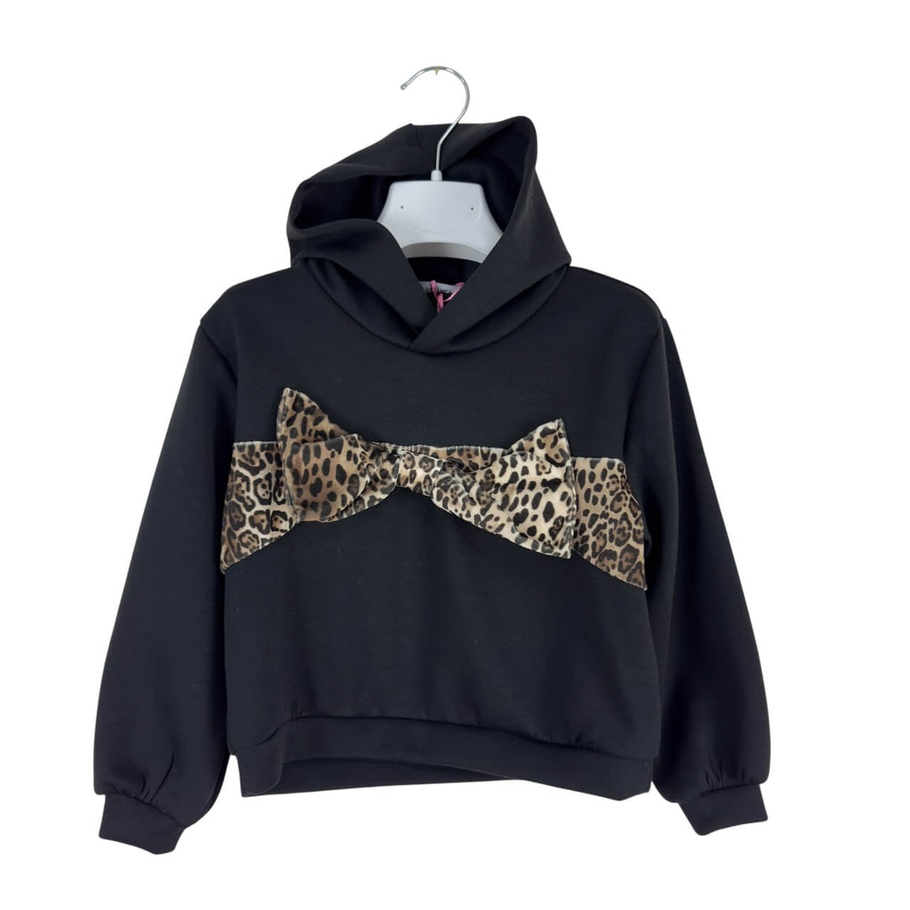 Completo Bambina 2 Pezzi – Felpa con Cappuccio e Gonna a Pieghe